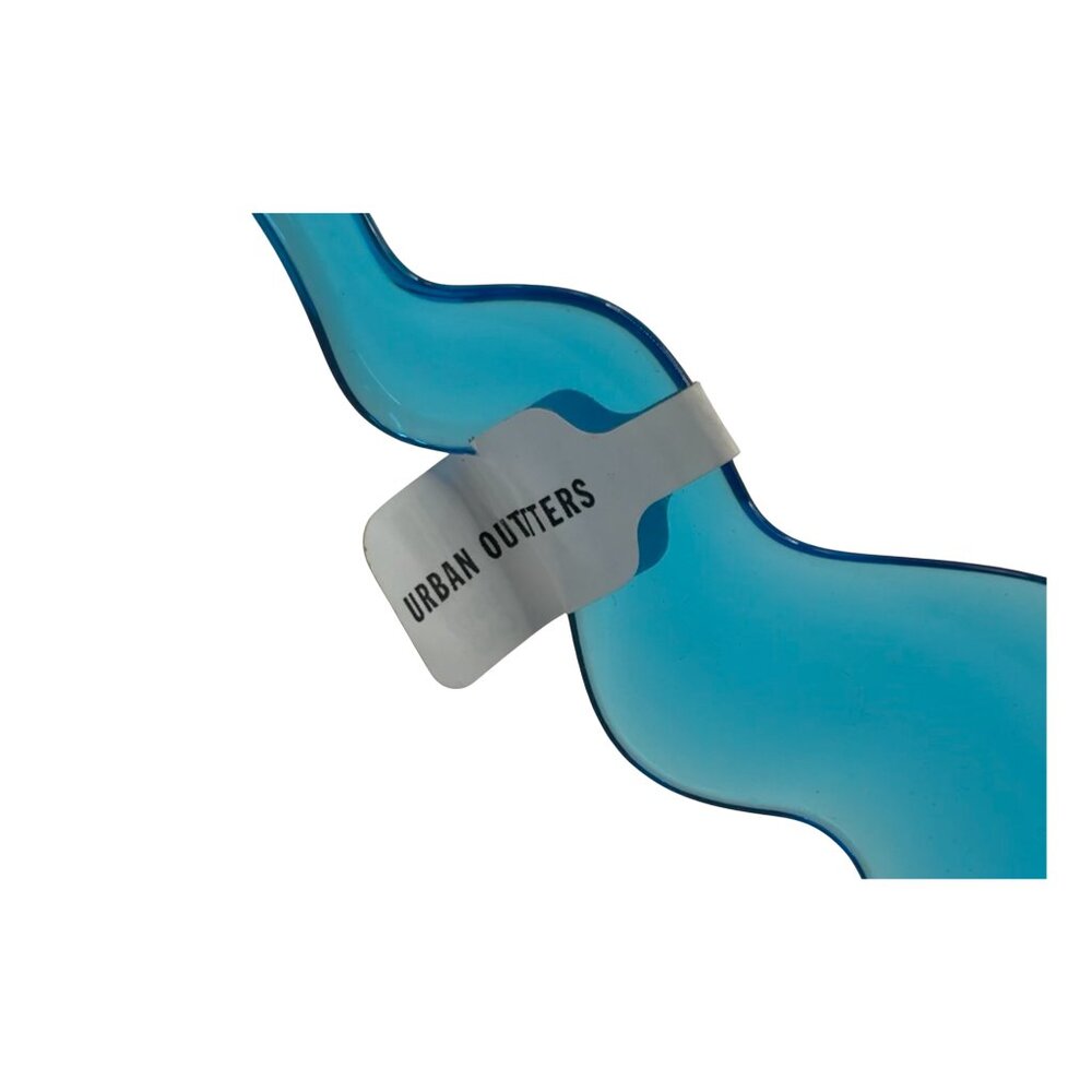 Urban Outfitters Blue Wavy Sunglasses - Picture 4 of 4
